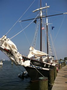 Abandoned, or at rest, a boat unsailed will start to rot.